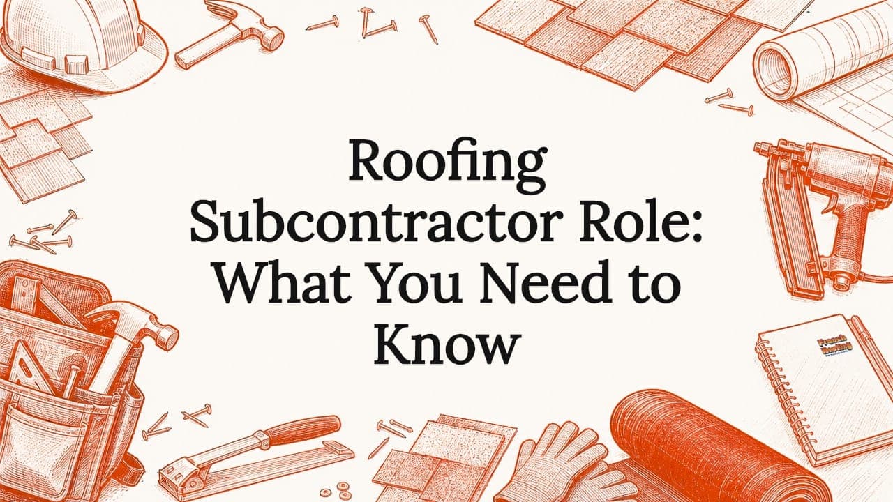 Roofing Subcontractor Role: What You Need to Know