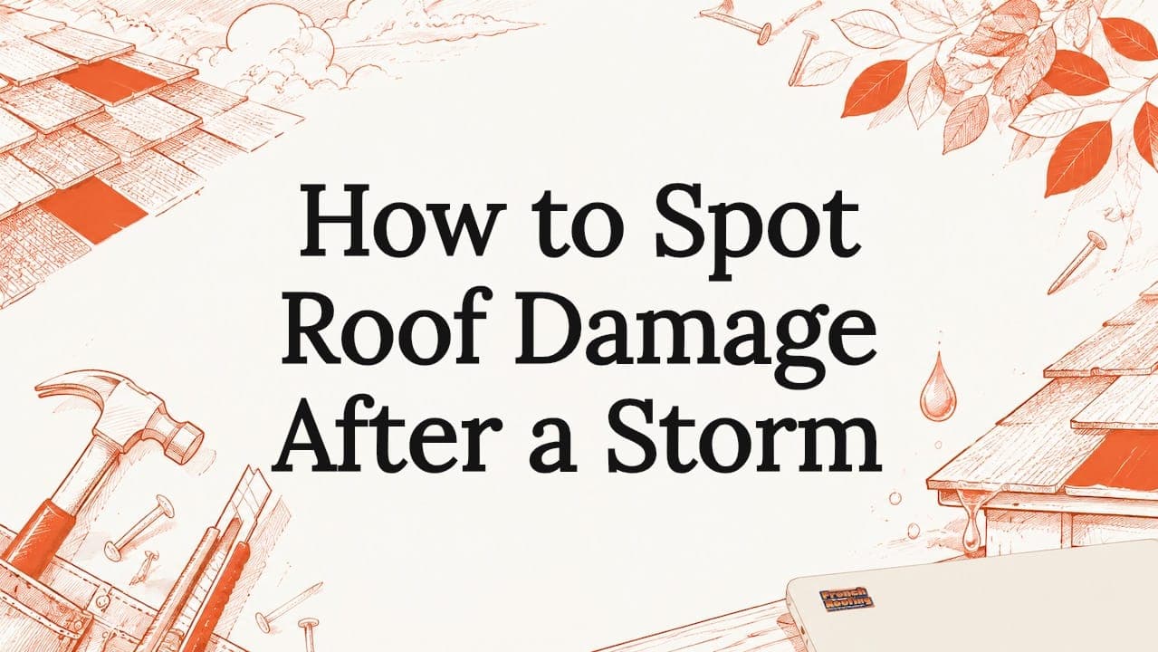 How to Spot Roof Damage After a Storm